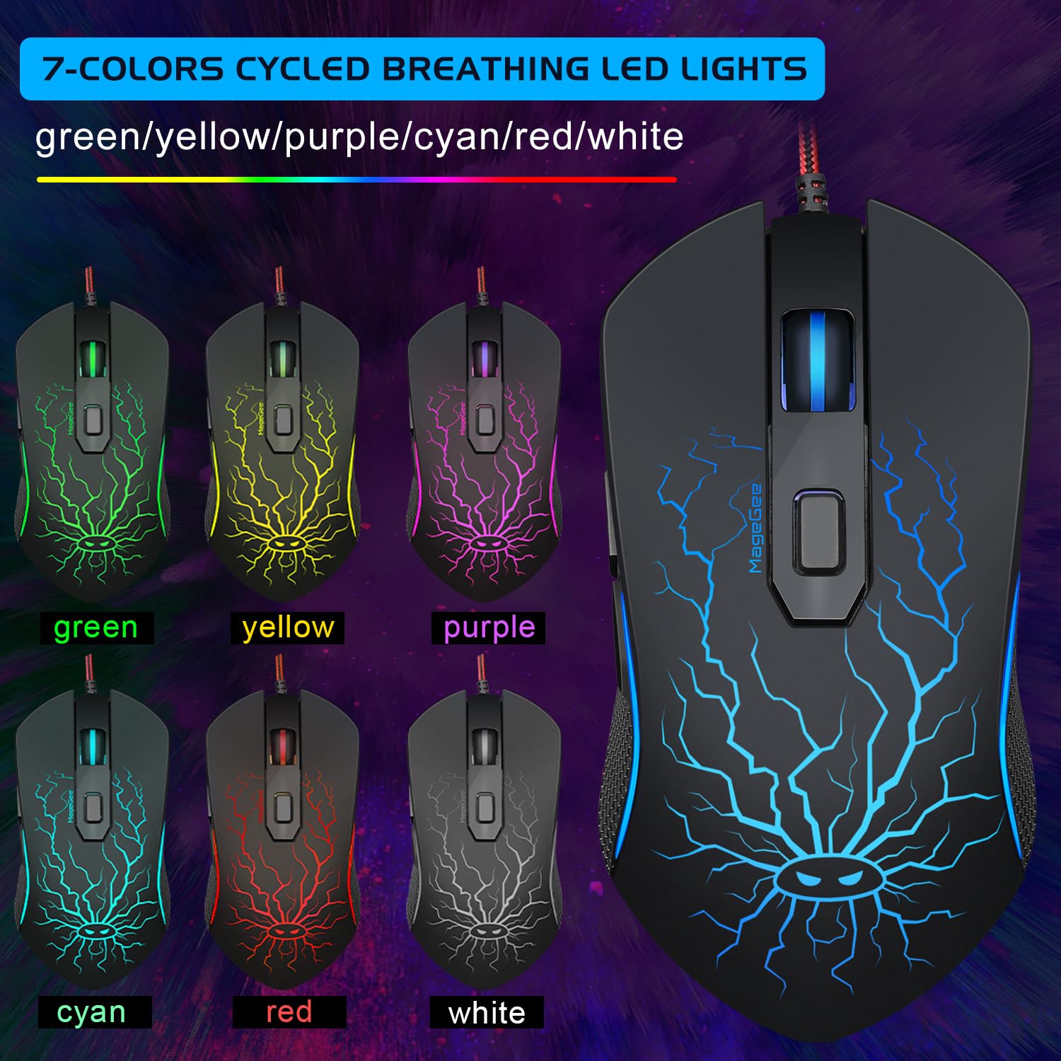K1 RGB Gaming Keyboard and Mouse Combo