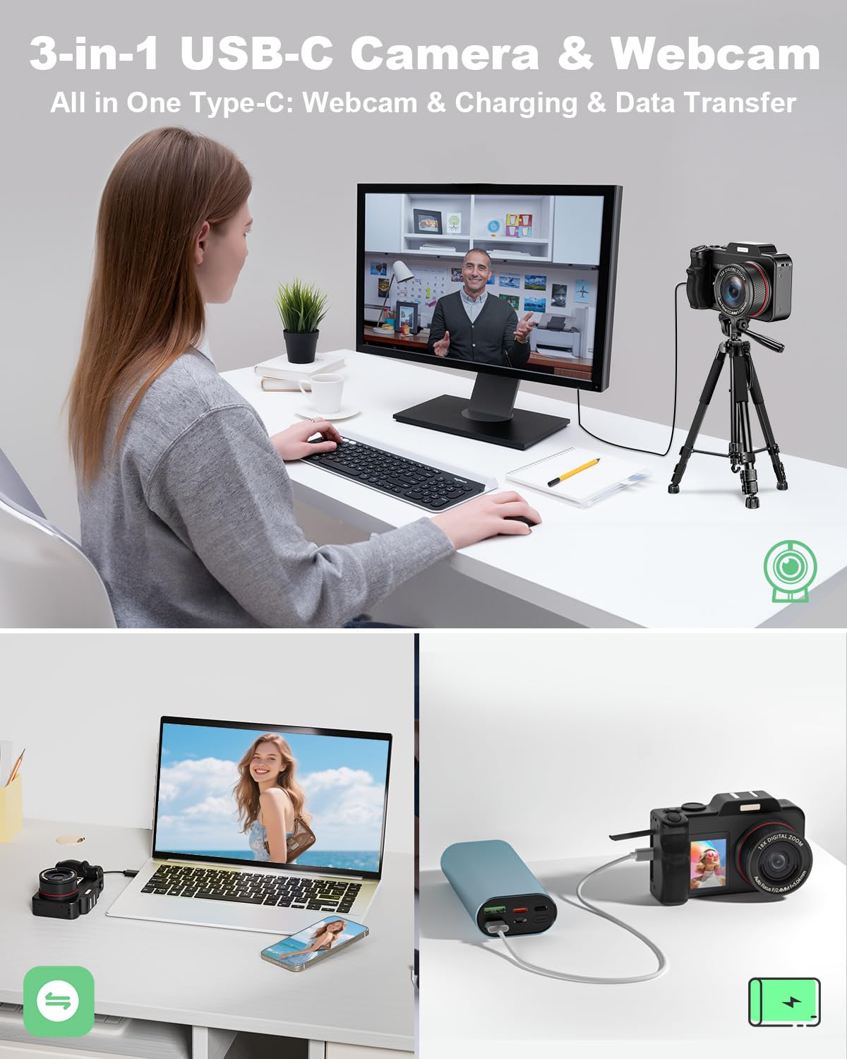 5K Digital Camera for Photography