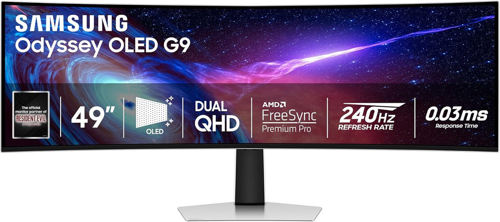 Samsung 49" Odyssey G93SC Curved Gaming Monitor