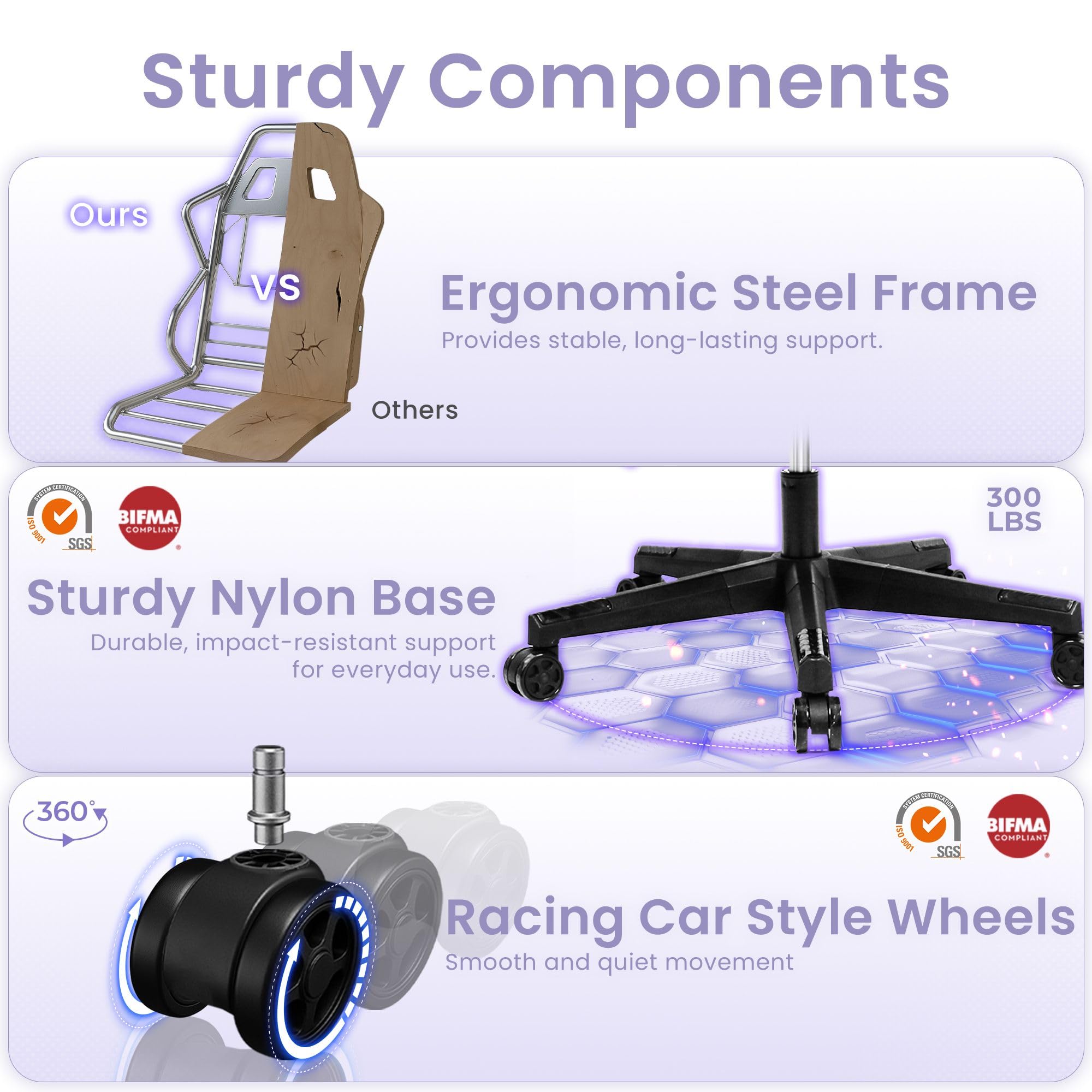 N-GEN Gaming Chair with Footrest