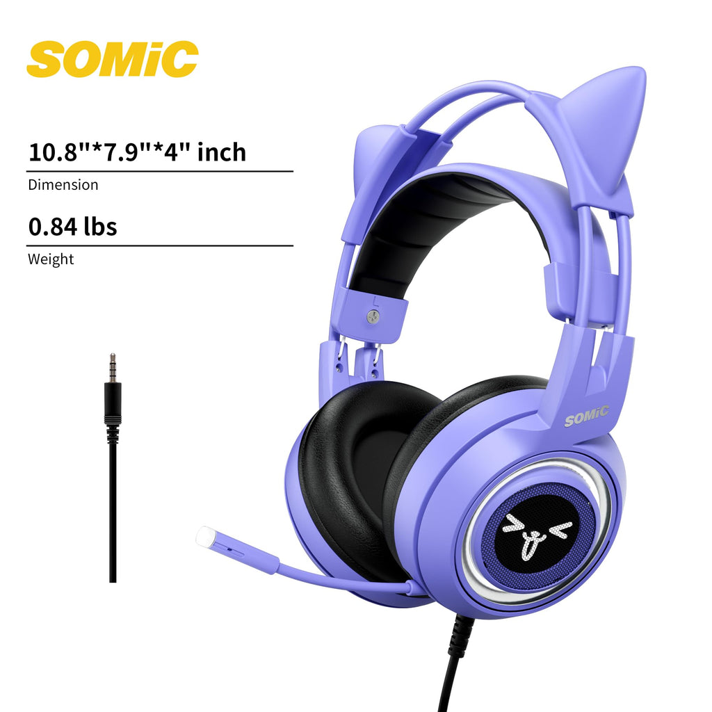 SOMIC G951s Pink Stereo Gaming Headset