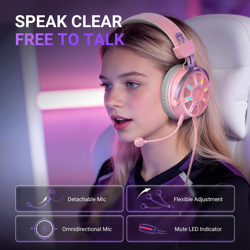 FIFINE Wired Open Back Gaming Headset