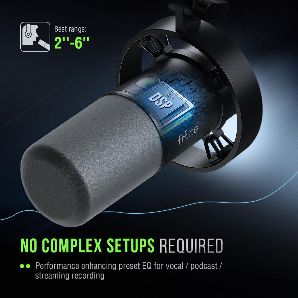 FIFINE Studio Dynamic Microphone K688