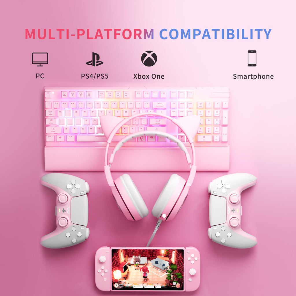 SOMIC G951s Pink Stereo Gaming Headset