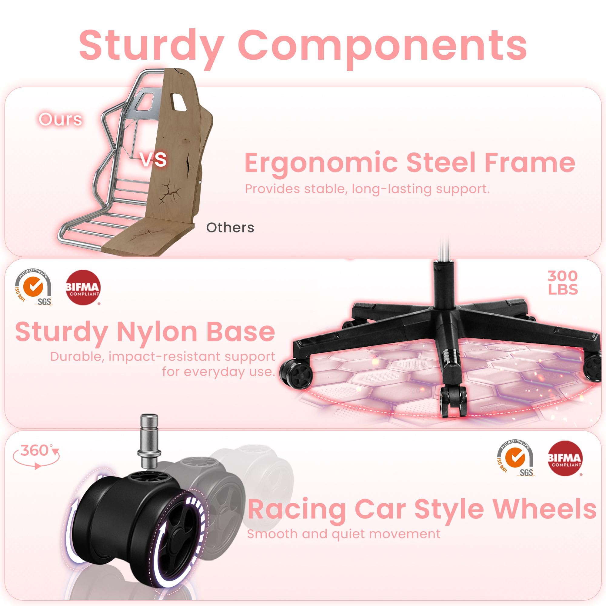 N-GEN Gaming Chair with Footrest