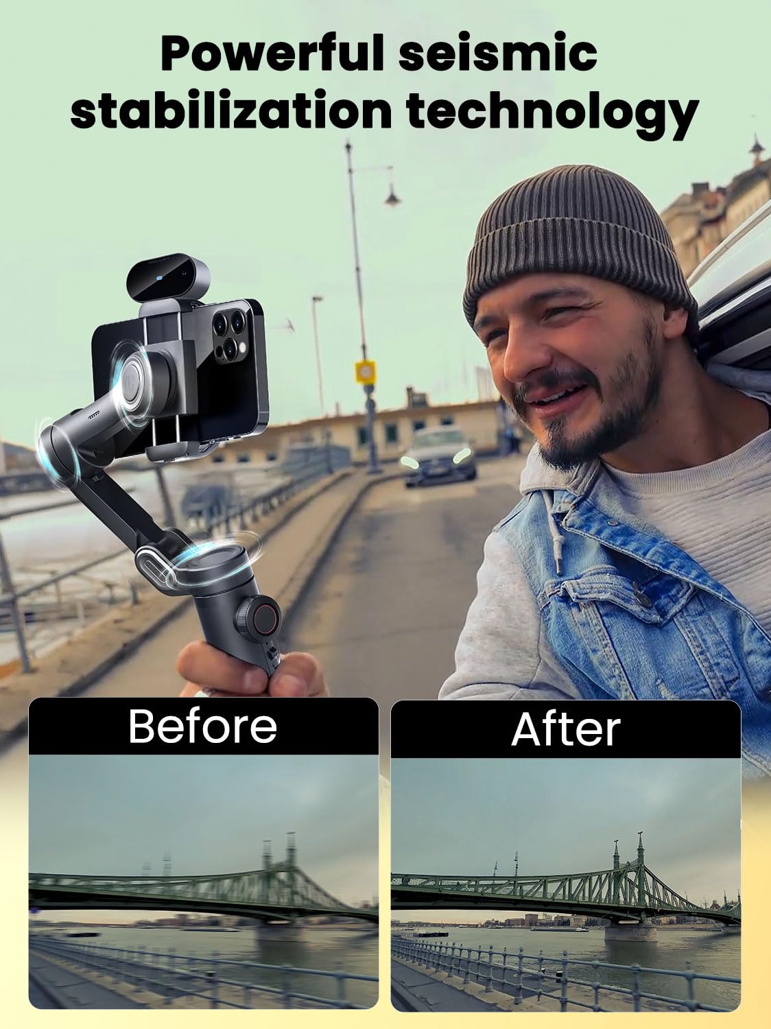 AOCHUAN Gimbal Stabilizer for Smartphone
