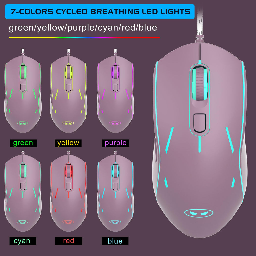 K1 RGB Gaming Keyboard and Mouse Combo