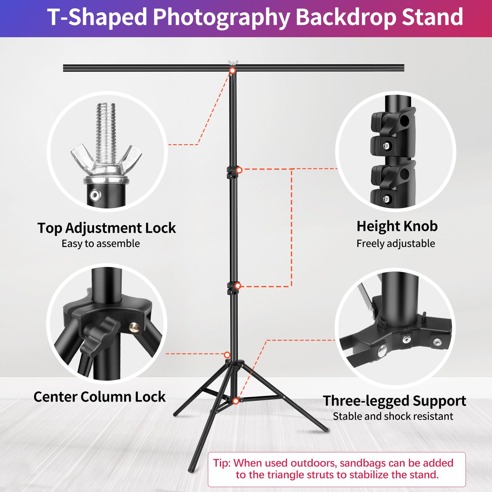Green Screen Backdrop Kit with Stand