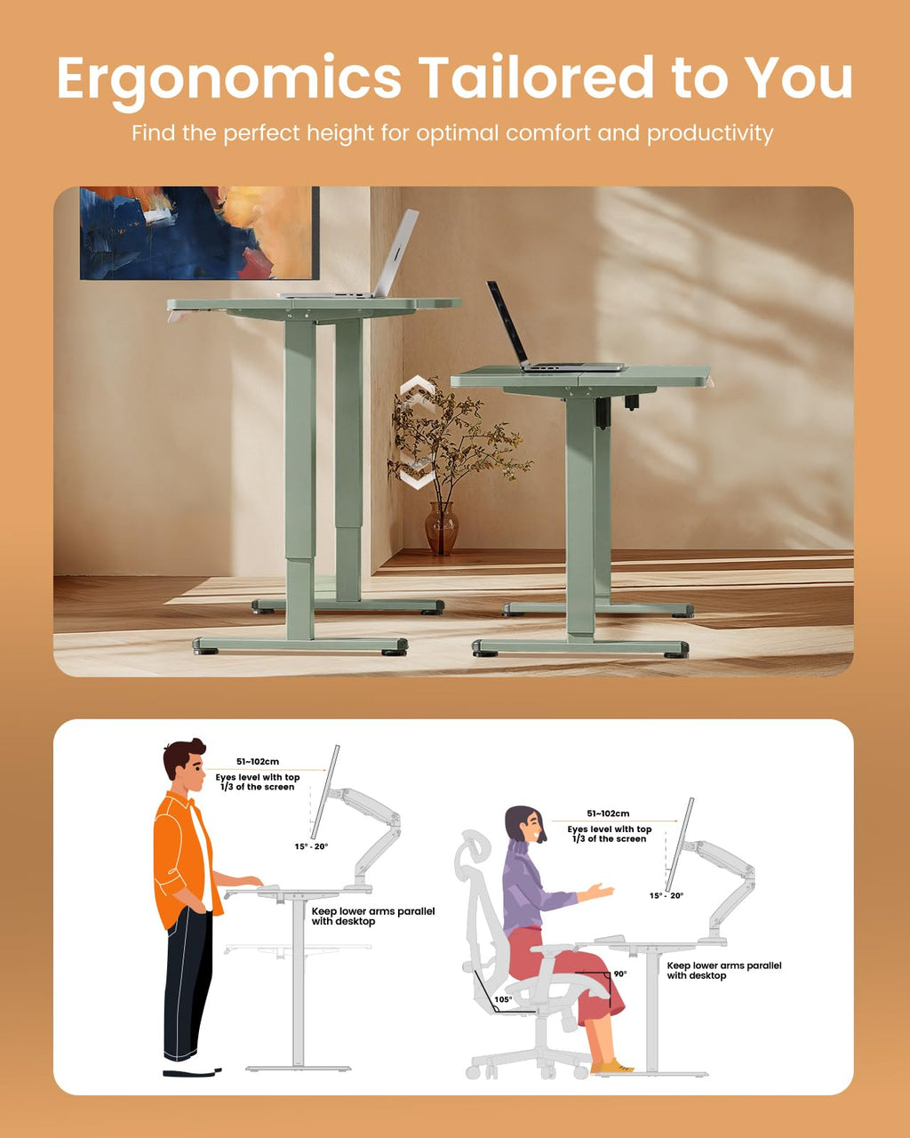ErGear Electric Standing Desk