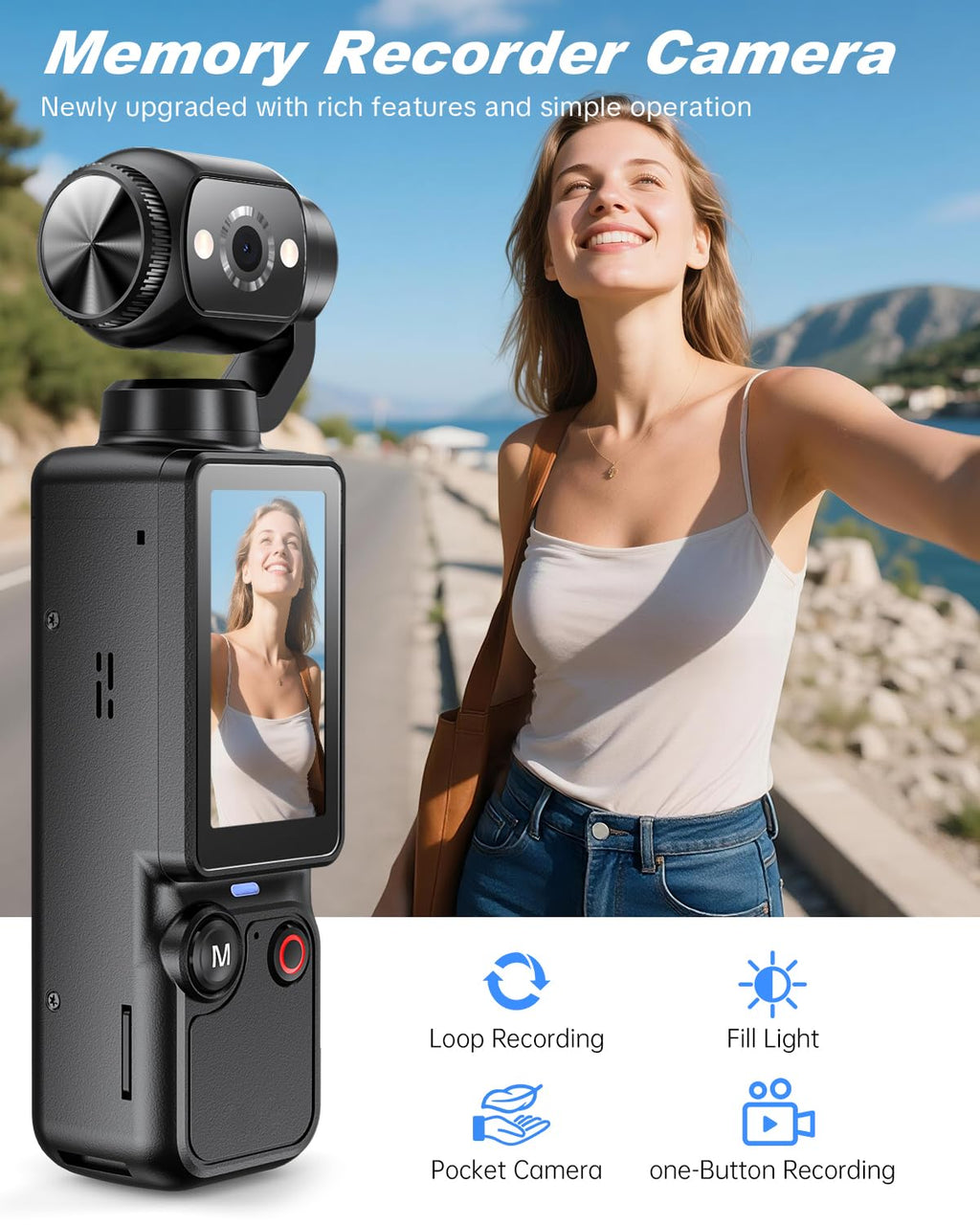 W&O Pocket Vlogging Camera
