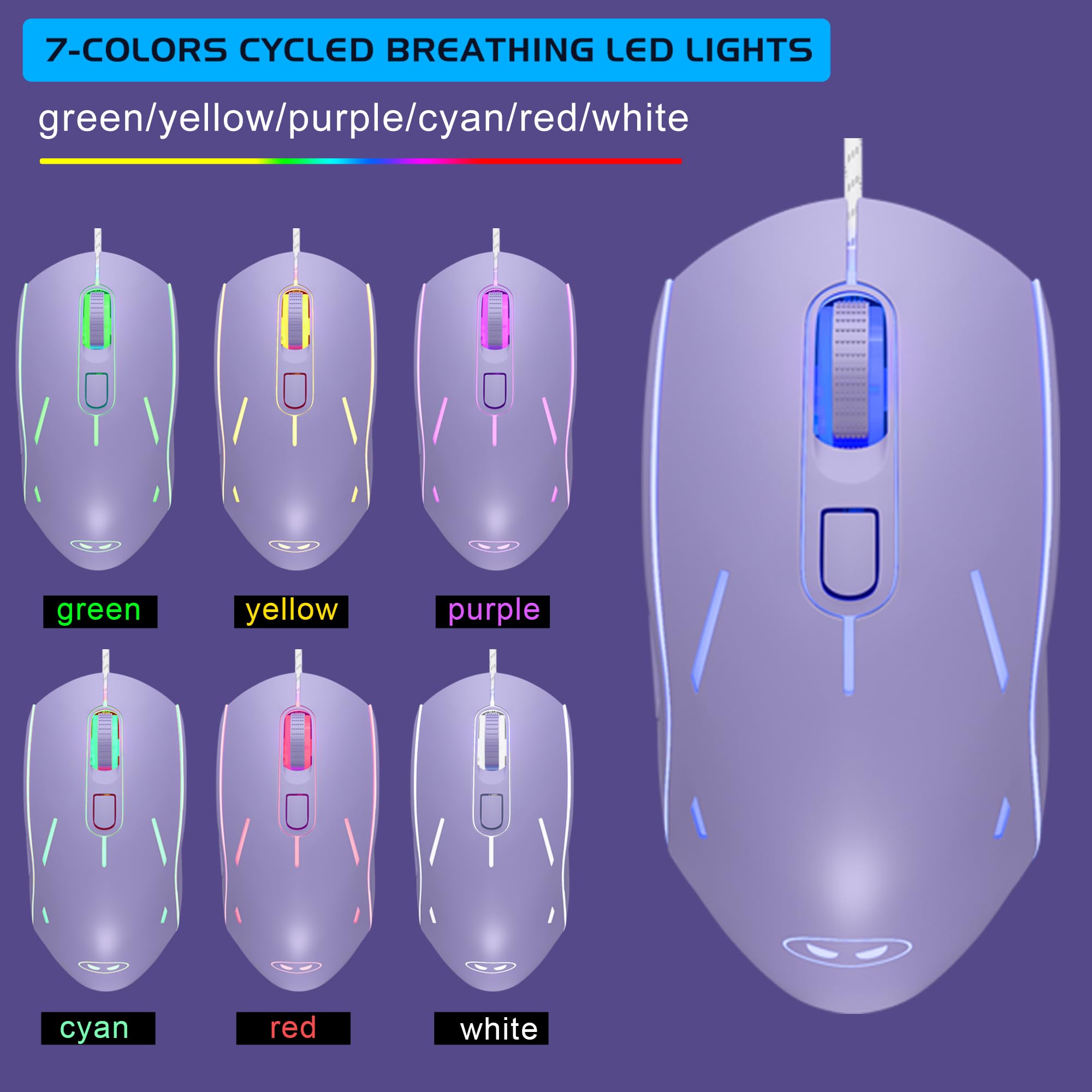 K1 RGB Gaming Keyboard and Mouse Combo