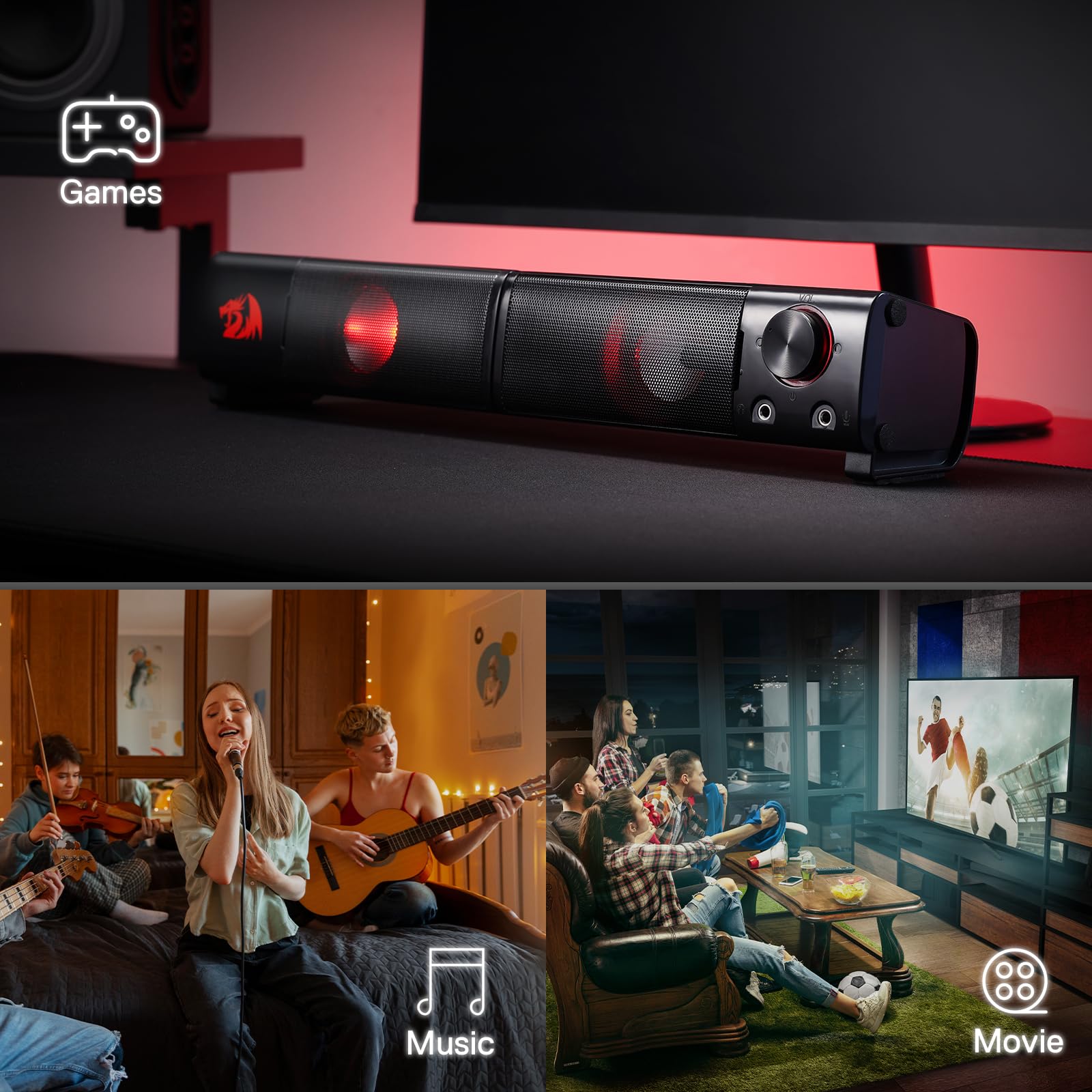 Redragon GS550 PC Gaming Speakers