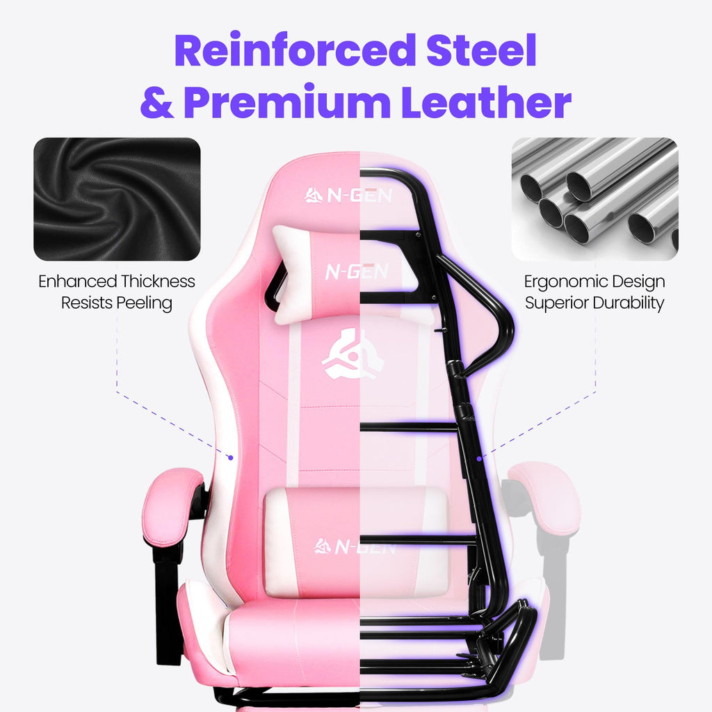 N-GEN Gaming Chair with Footrest
