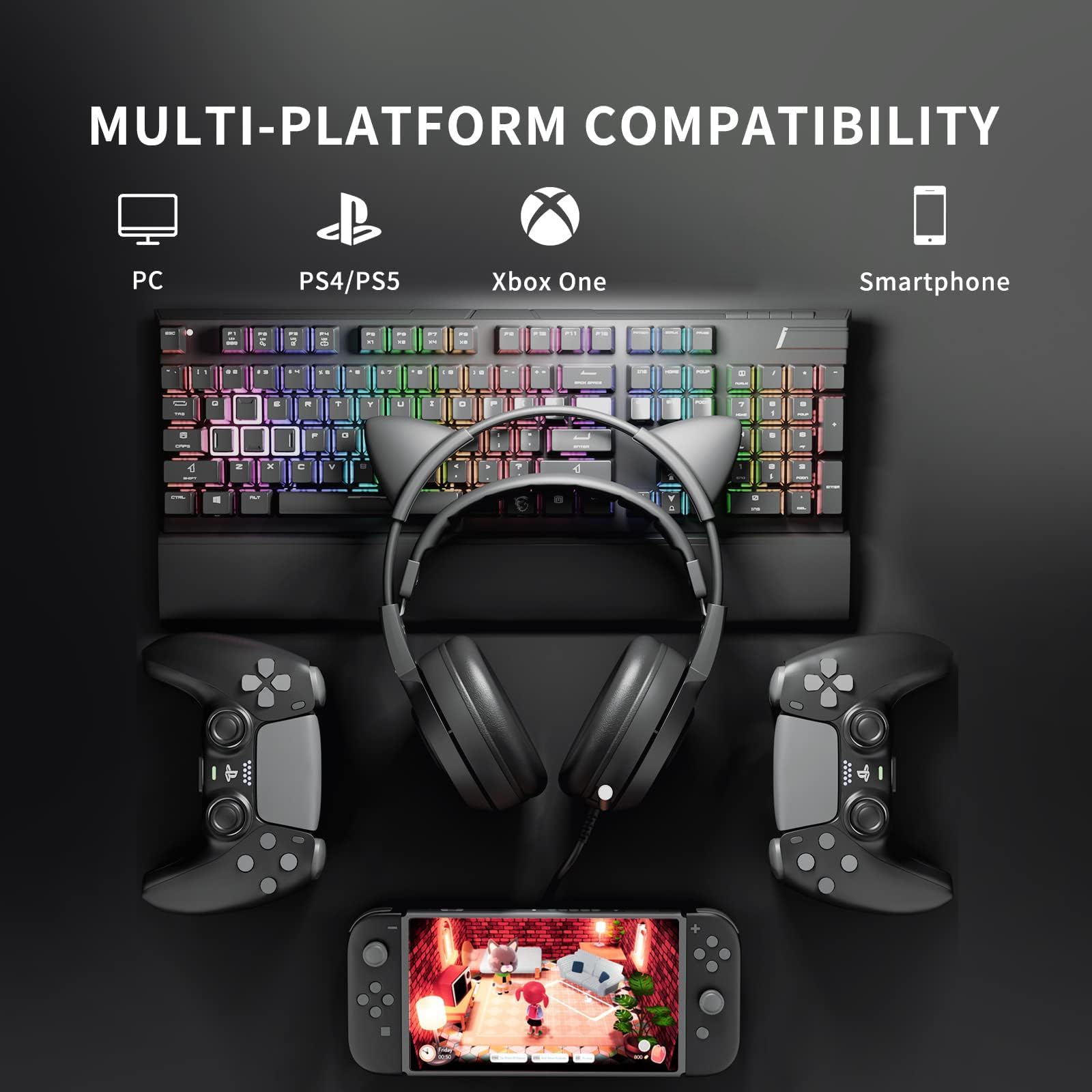 SOMIC G951s Pink Stereo Gaming Headset