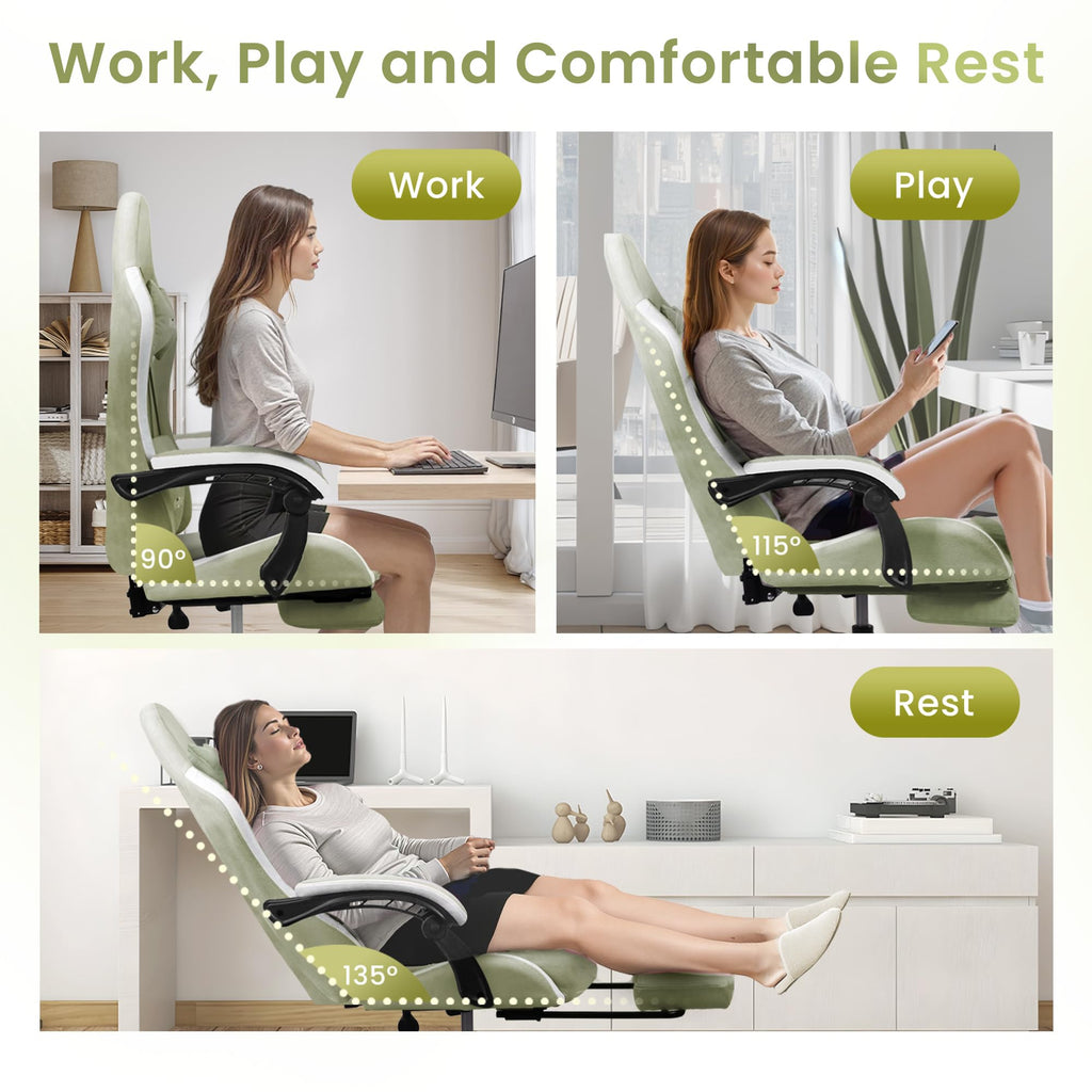 N-GEN Gaming Chair with Footrest