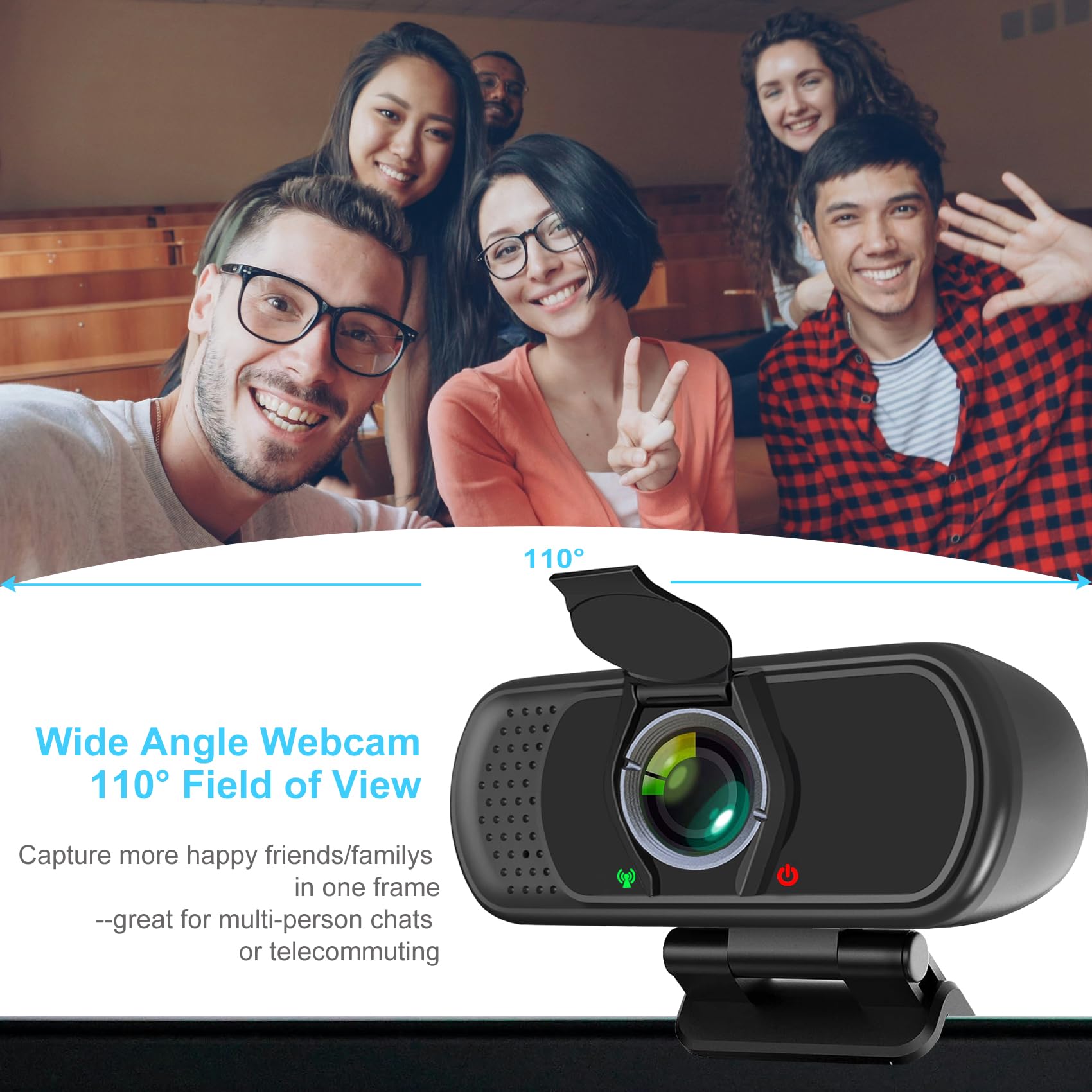 XPCAM USB-C Webcam 1080p