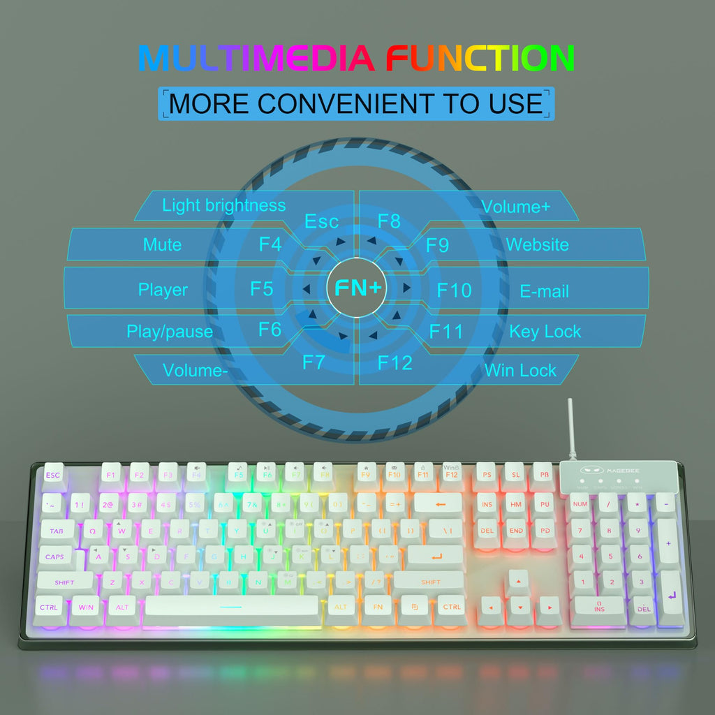 K1 RGB Gaming Keyboard and Mouse Combo