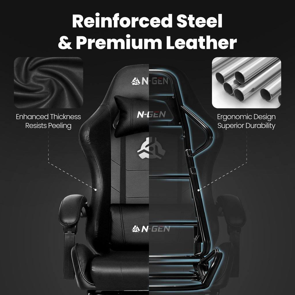 N-GEN Gaming Chair with Footrest