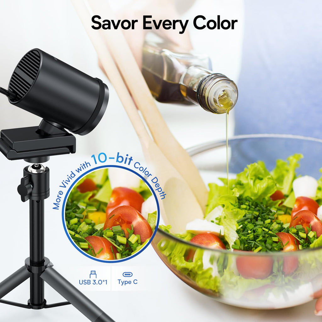 EMEET S600 4K Webcam for Streaming