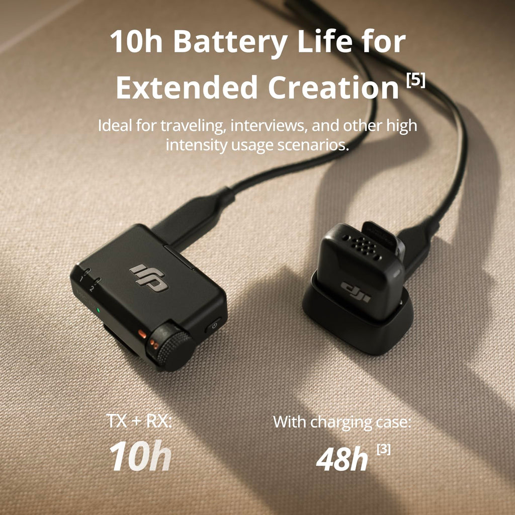DJI Mic Mini Wireless Lavalier Microphone