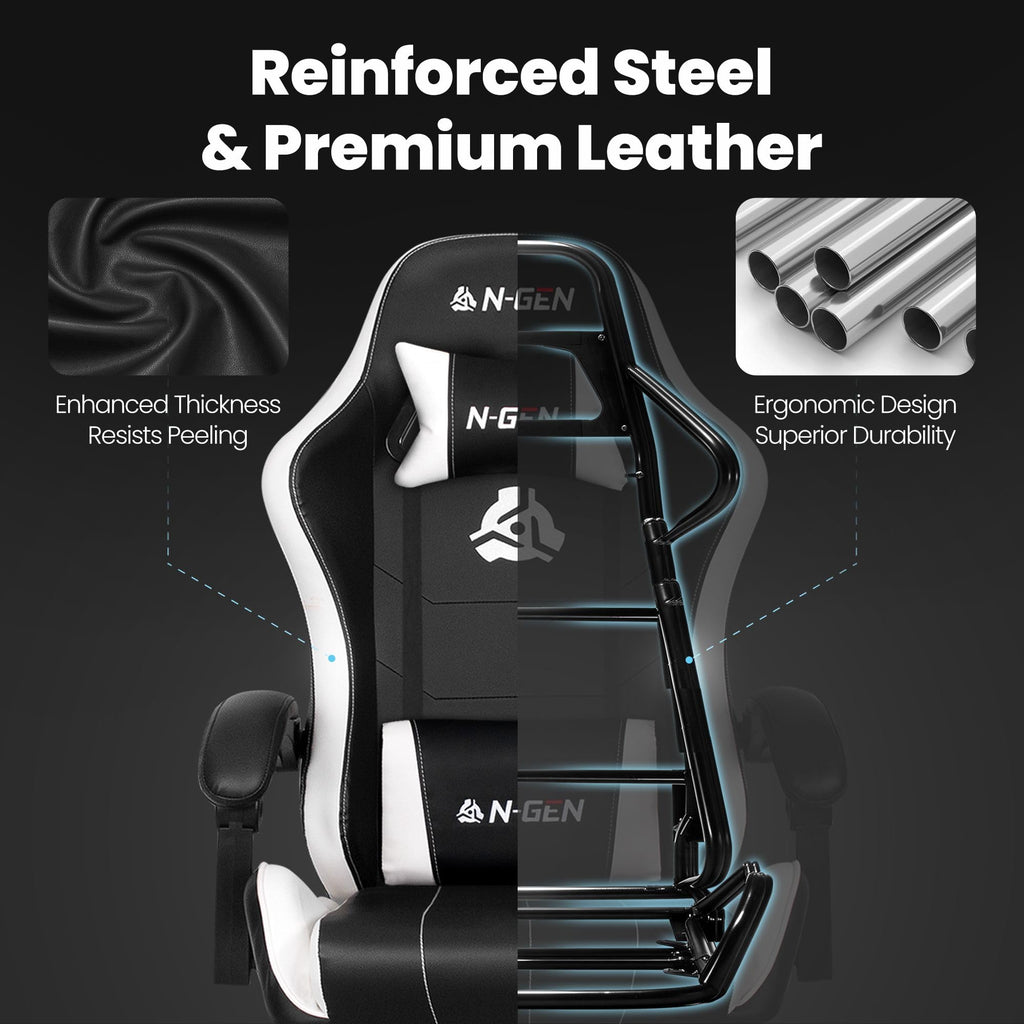 N-GEN Gaming Chair with Footrest
