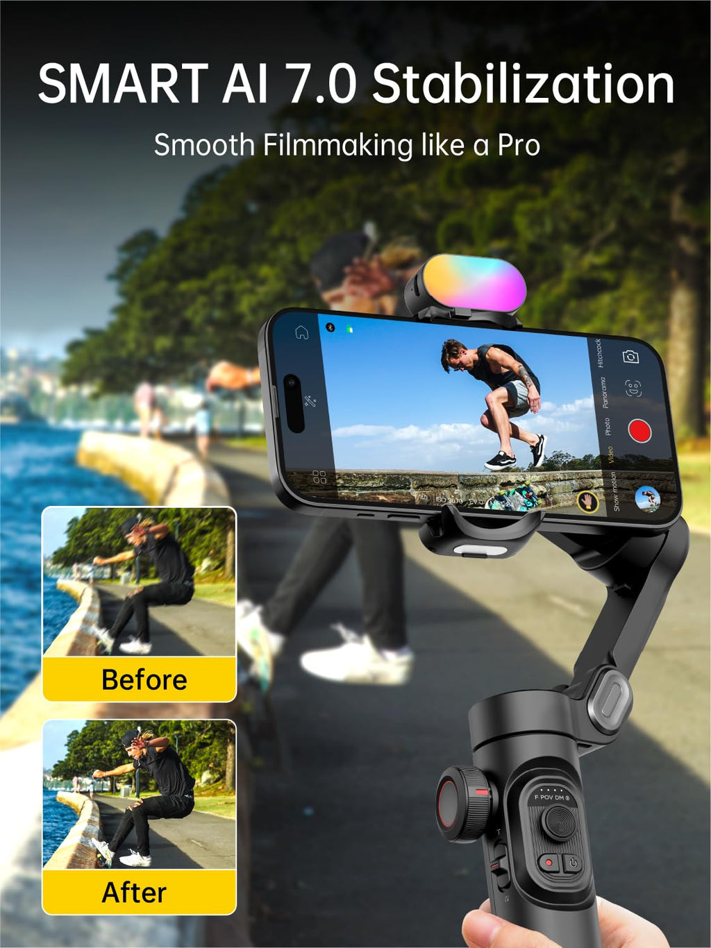 AOCHUAN Gimbal Stabilizer for Smartphone