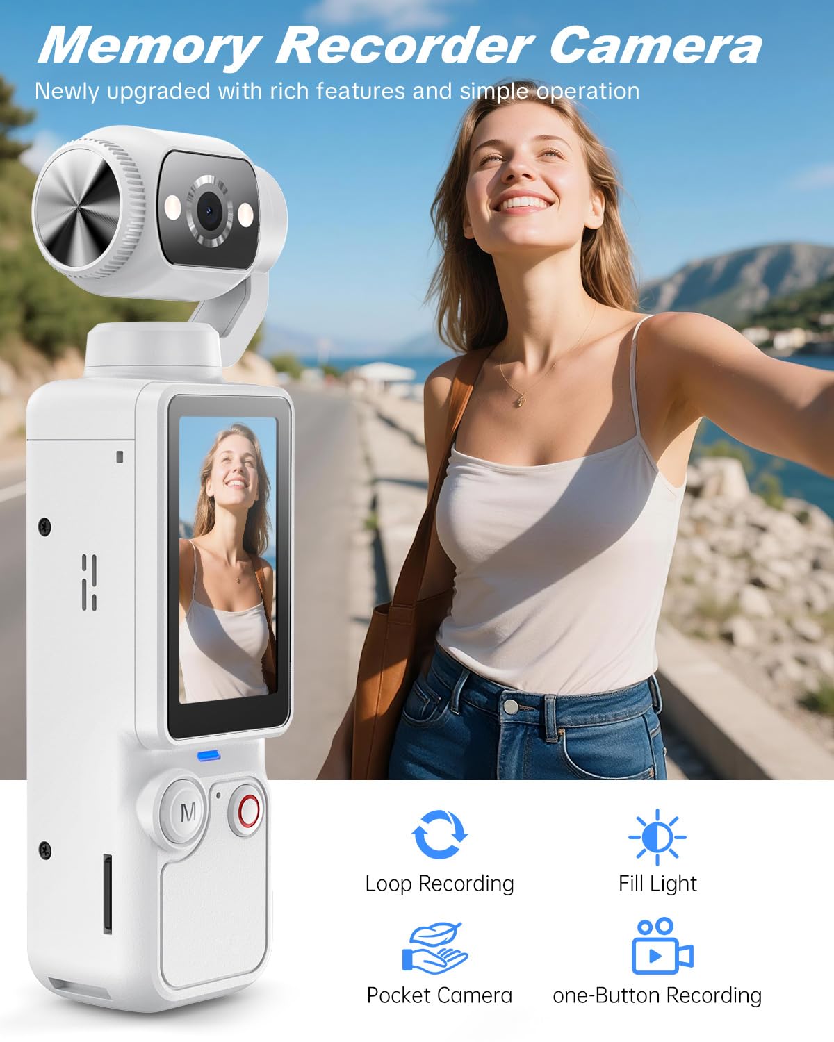 W&O Pocket Vlogging Camera