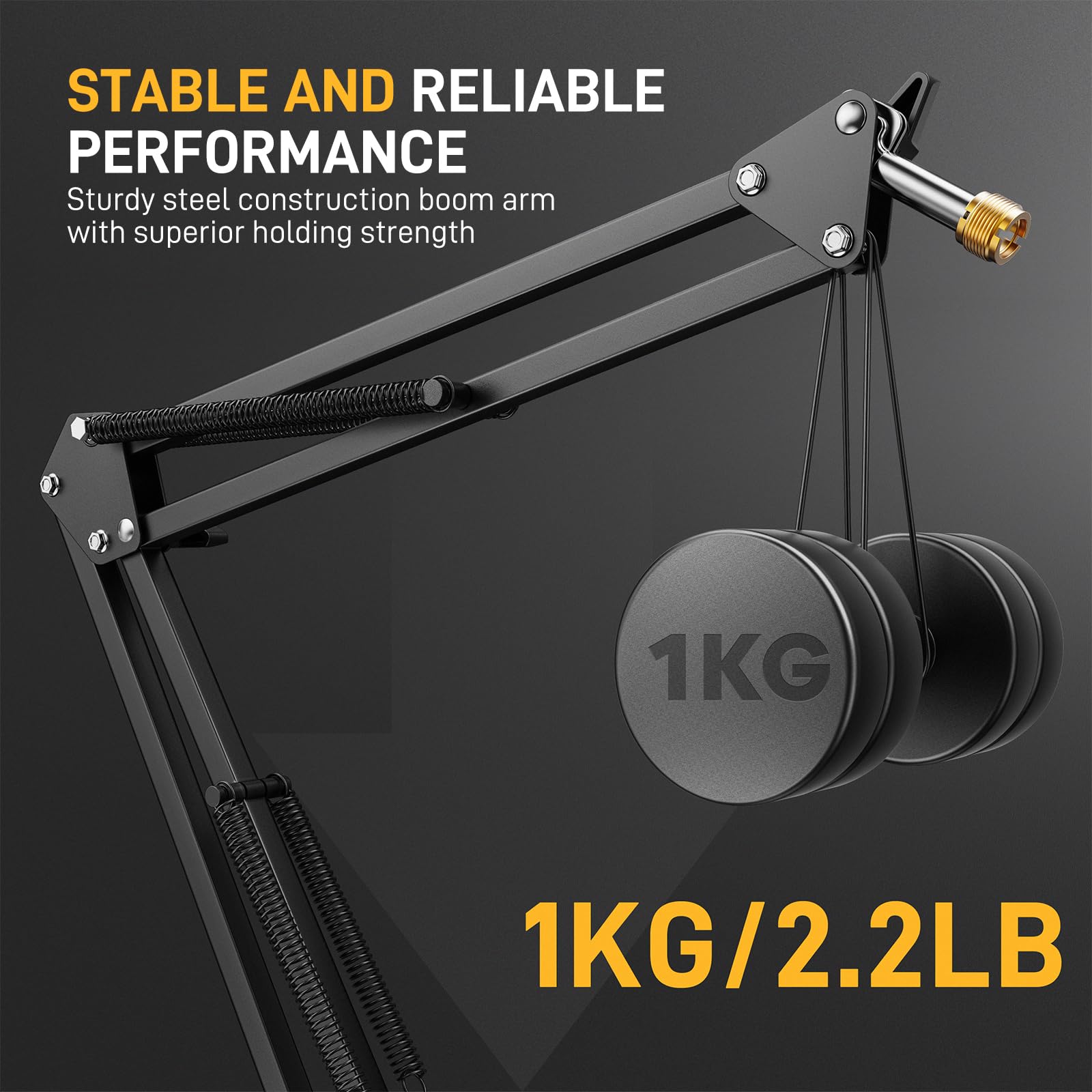 MAONO Boom Arm Microphone Stand BA20