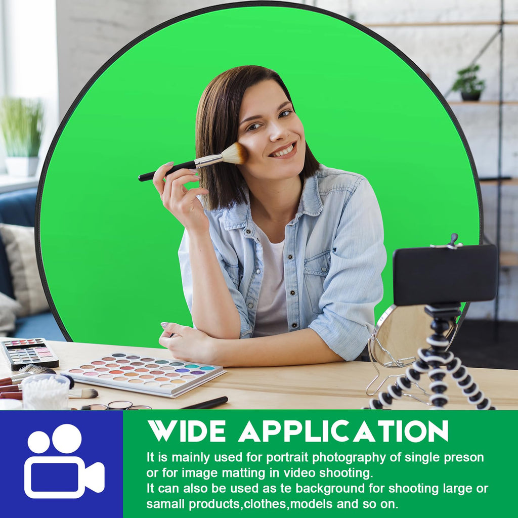 Portable Green Screen Chair Backdrop