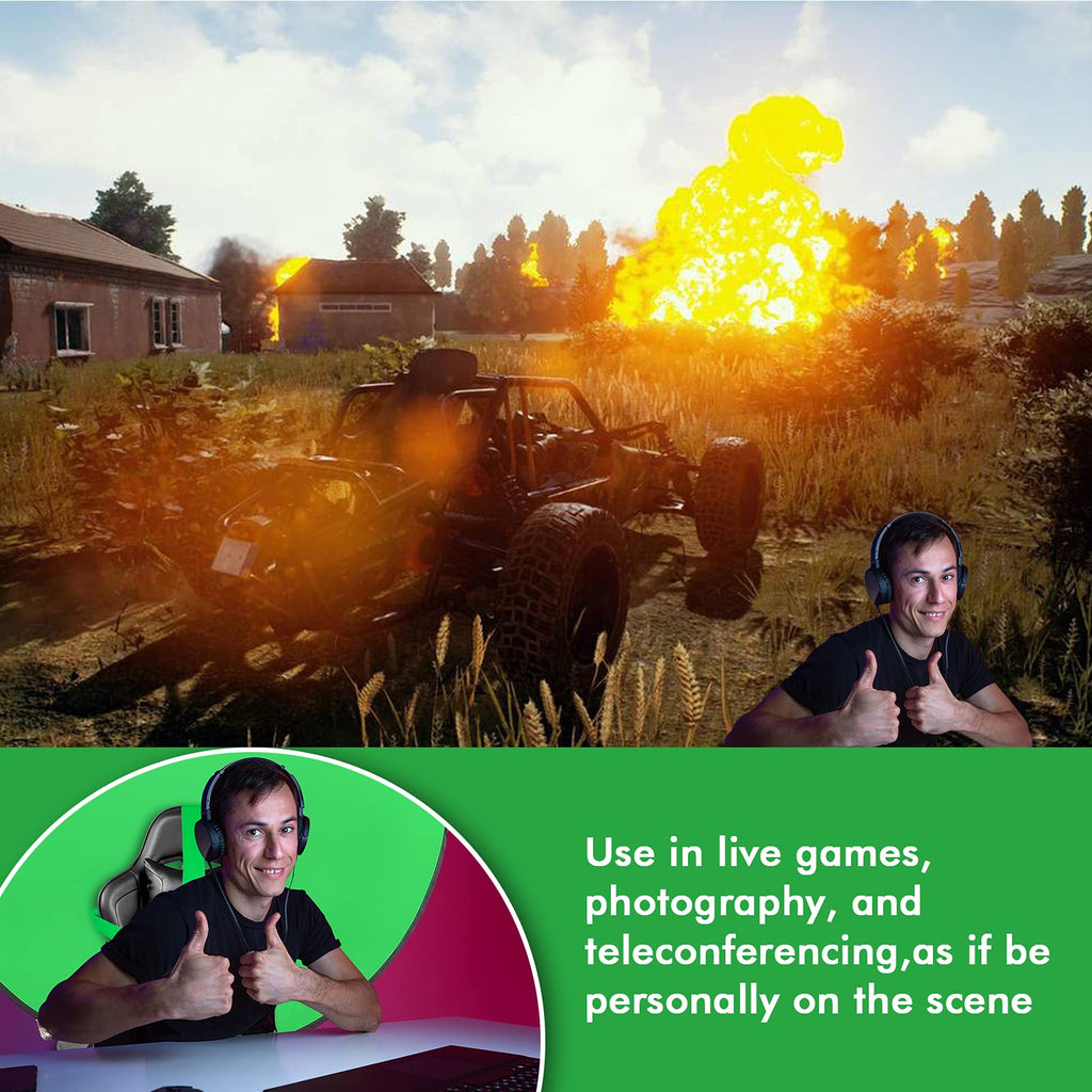Portable Green Screen Chair Backdrop