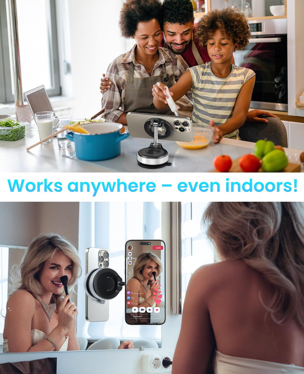Jononser Magnetic Car Phone Mount