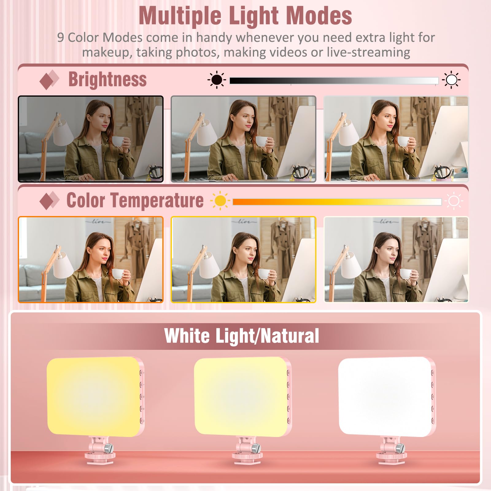 ALTSON 60 LED Portable Selfie Light