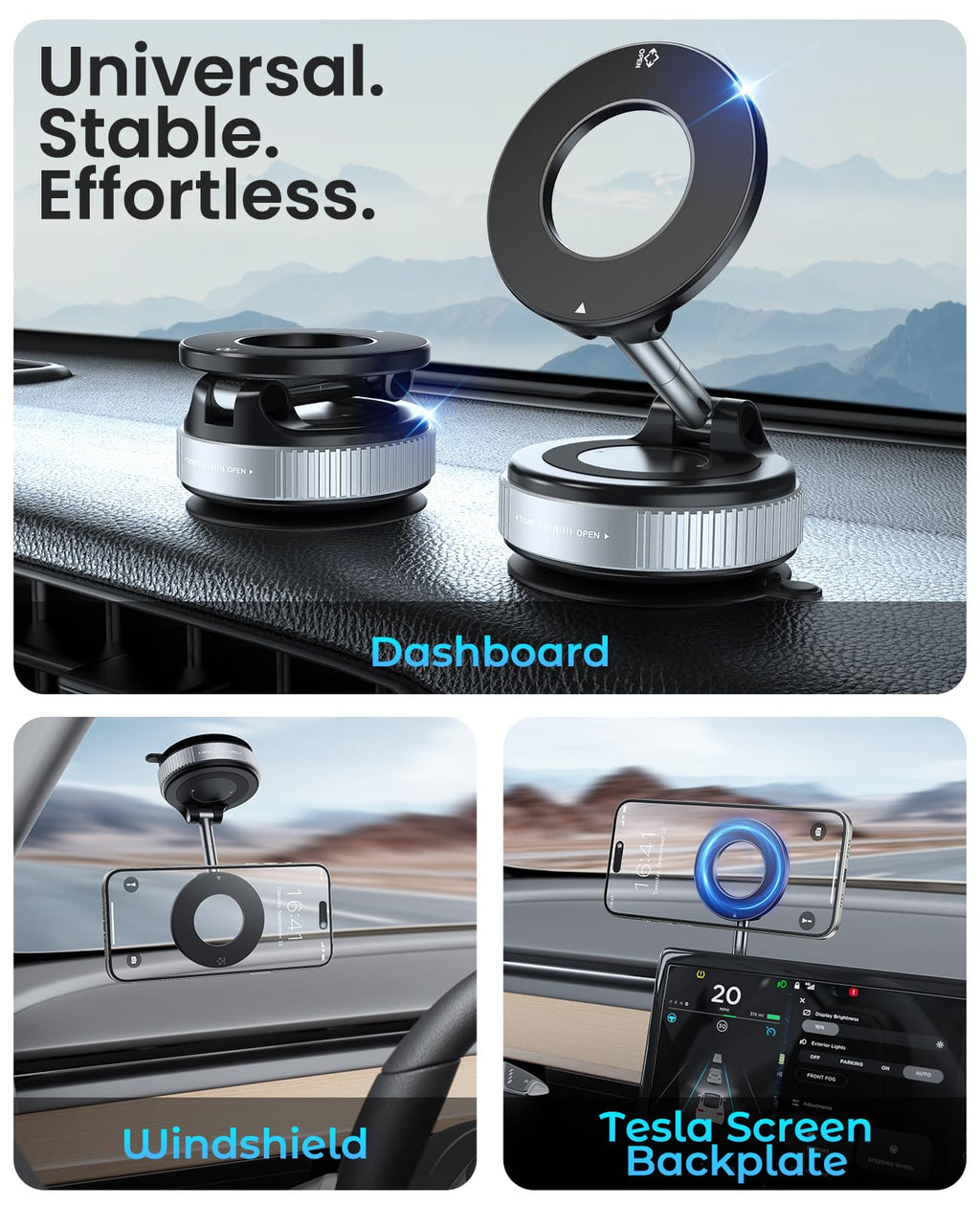 Jononser Magnetic Car Phone Mount