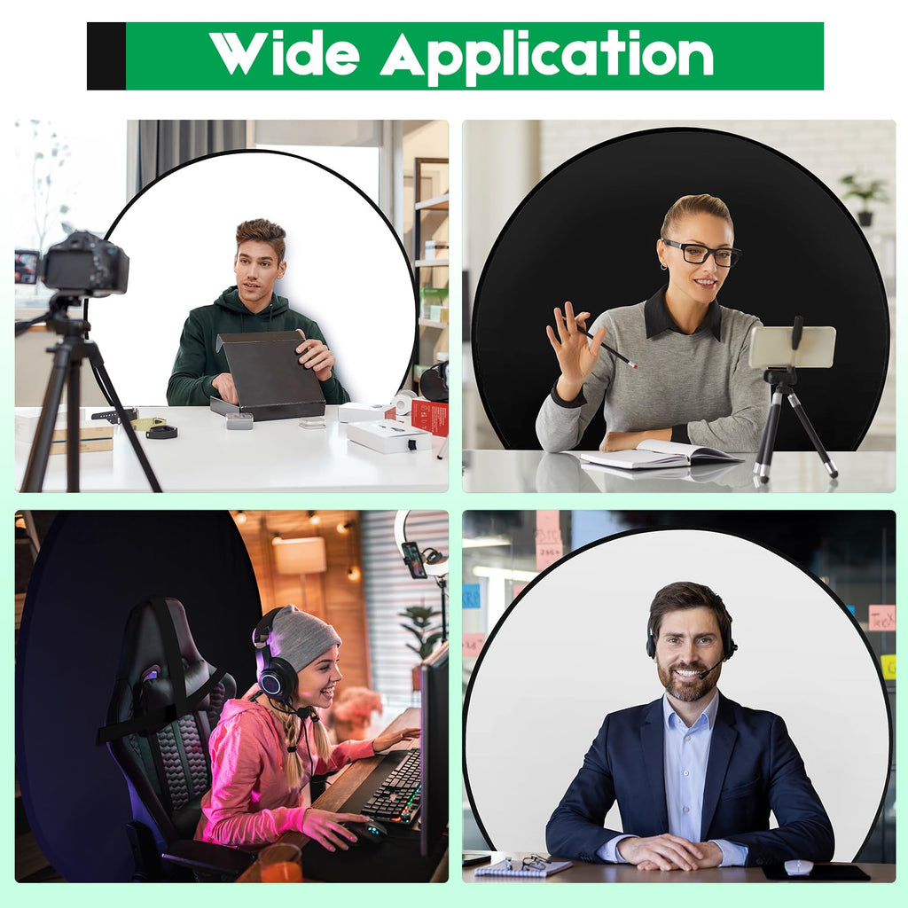 Portable Green Screen Chair Backdrop