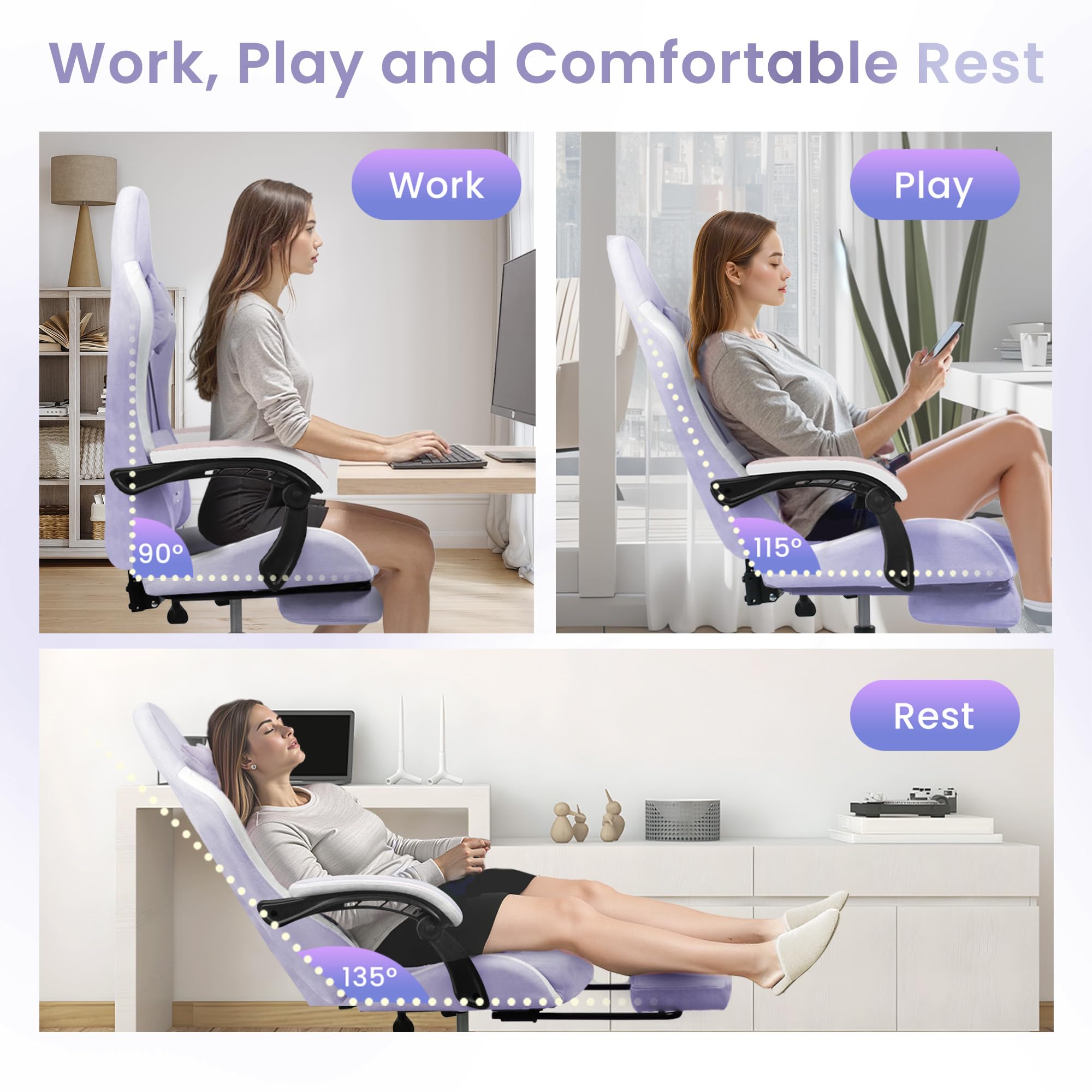 N-GEN Gaming Chair with Footrest