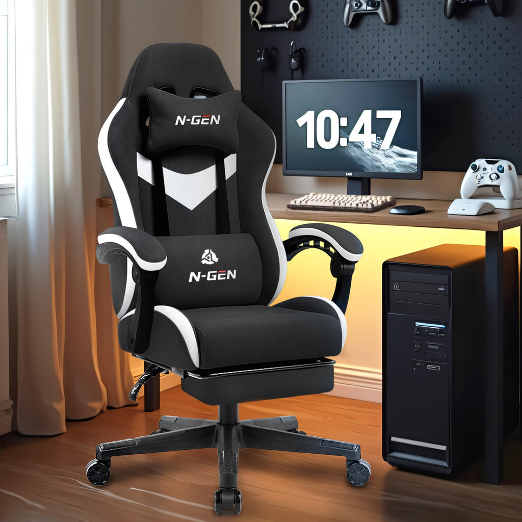 N-GEN Gaming Chair with Footrest