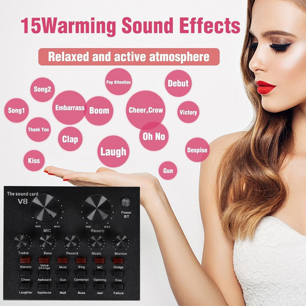 MorTime Condenser Microphone Bundle