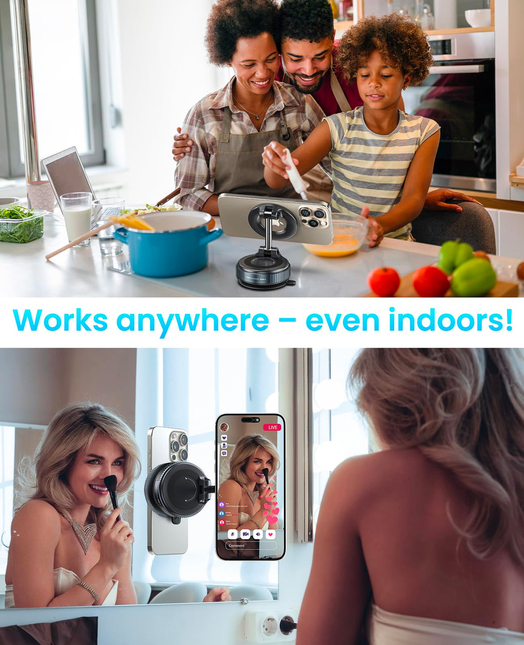 Jononser Magnetic Car Phone Mount