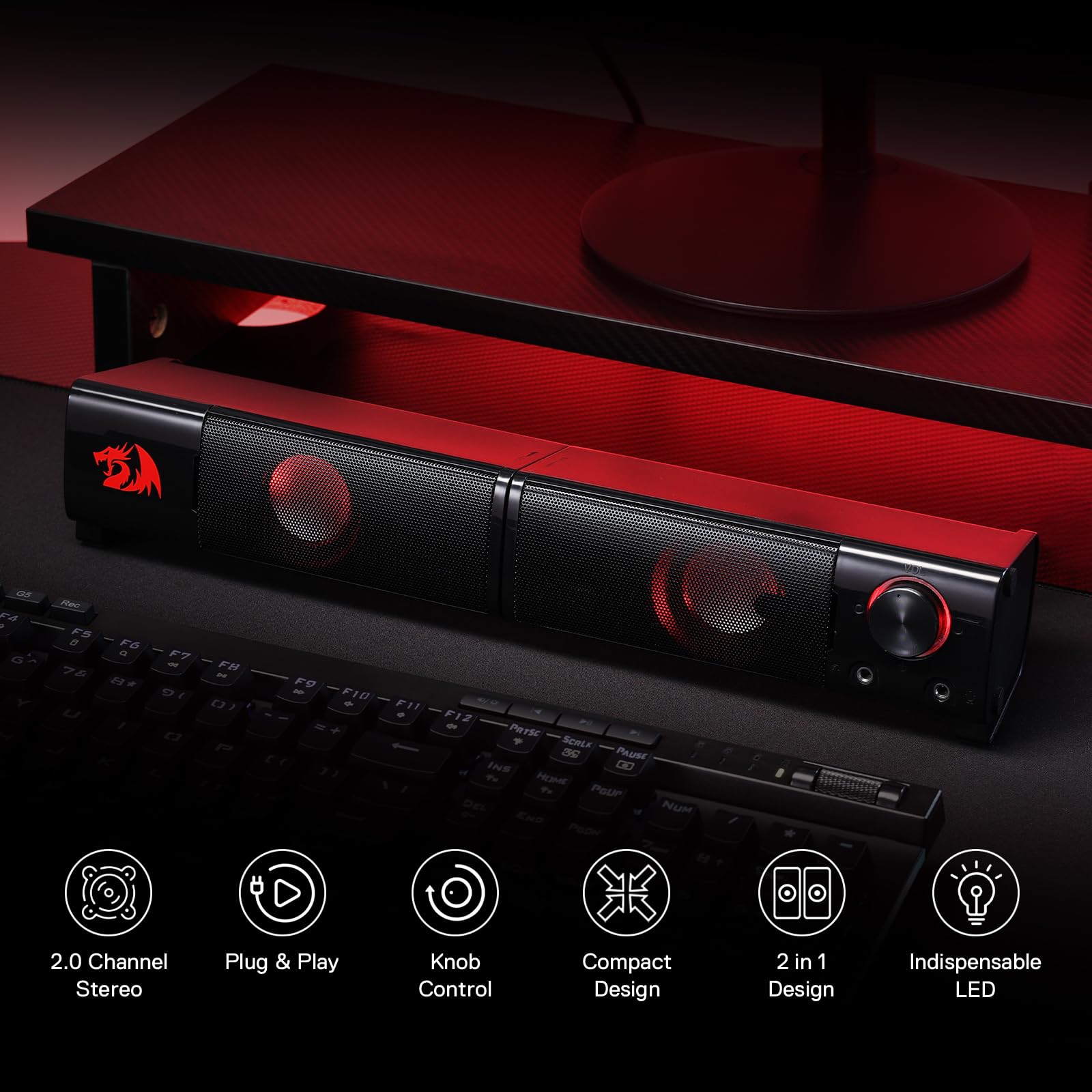Redragon GS550 PC Gaming Speakers