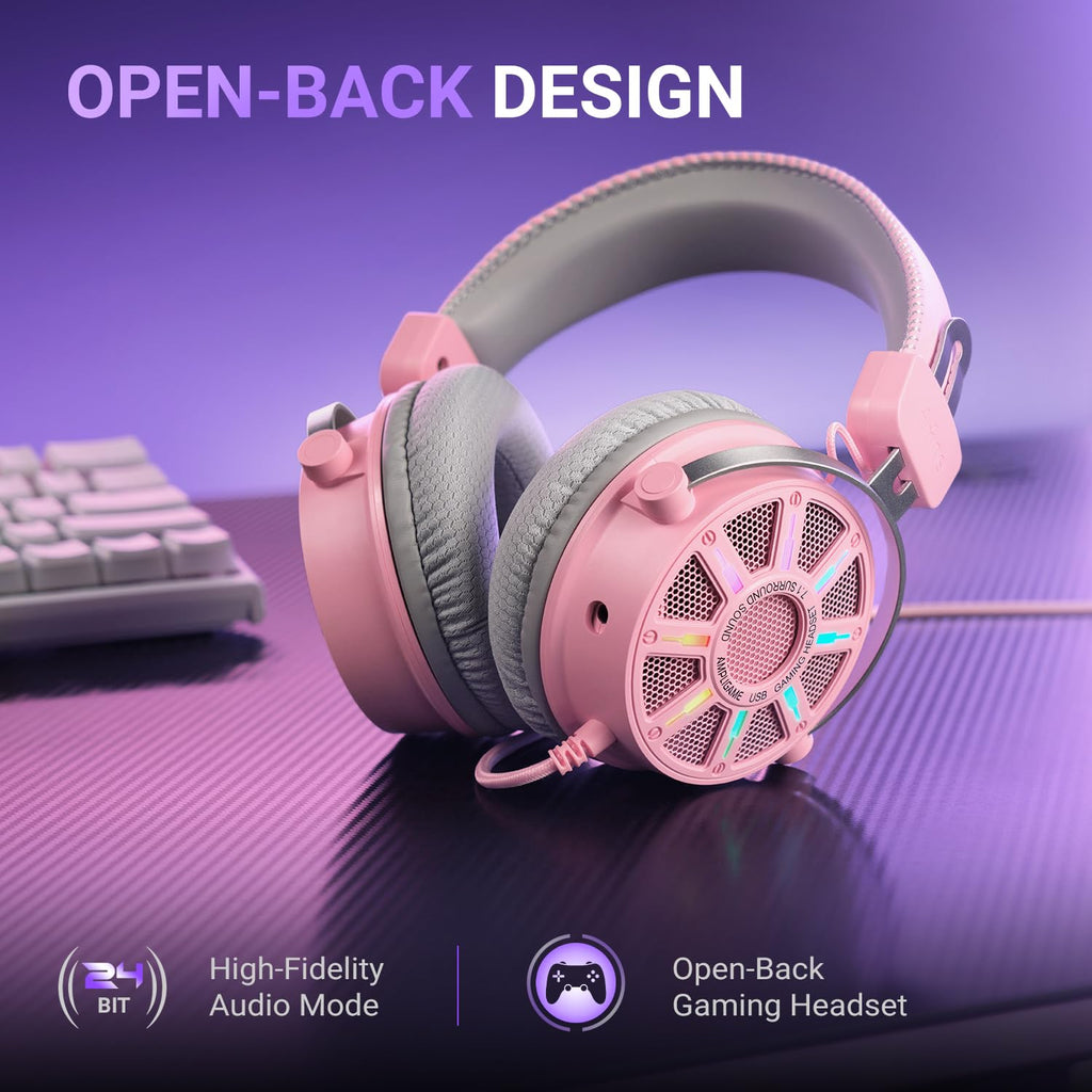 FIFINE Wired Open Back Gaming Headset