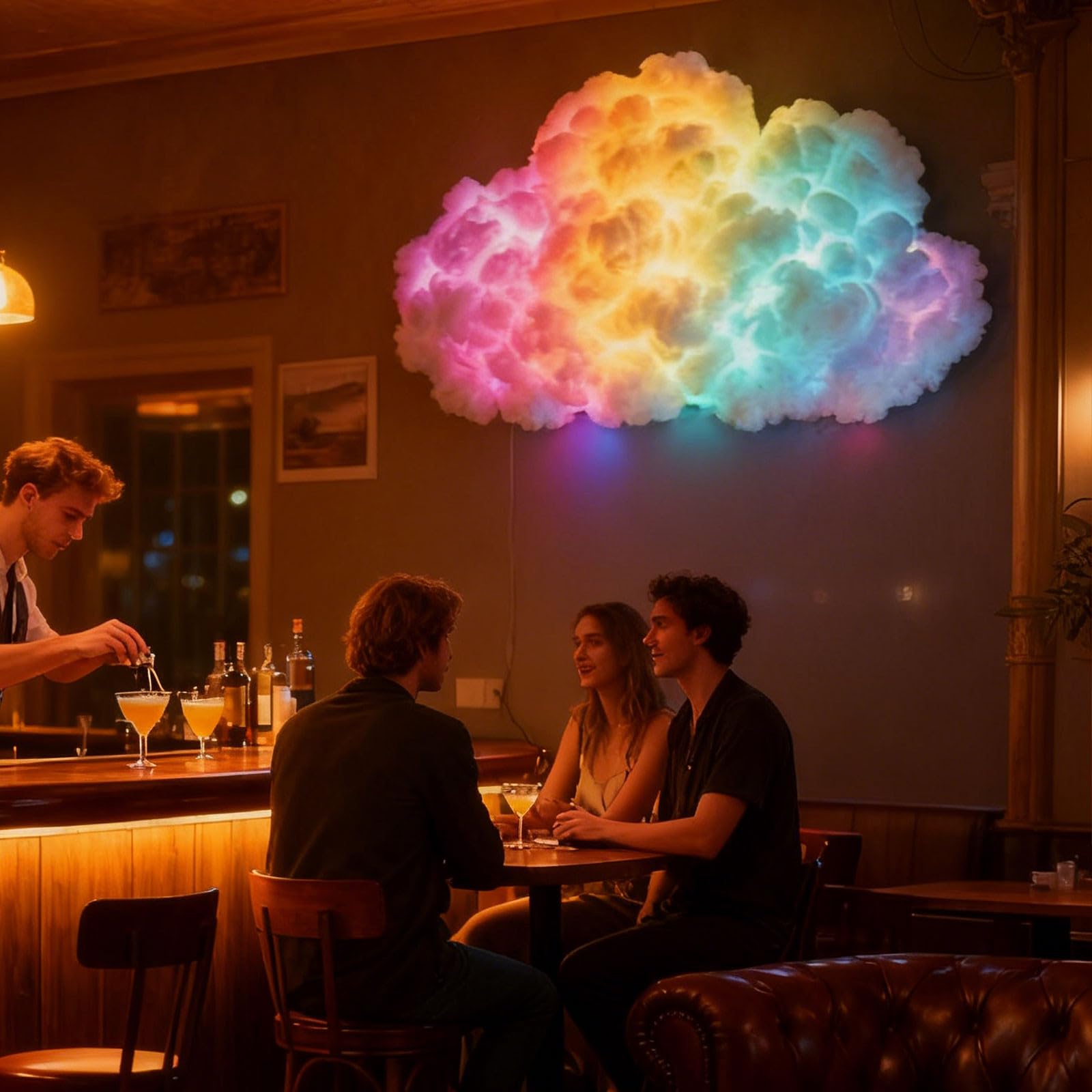 LED Cloud Light RGB Mood Lamp
