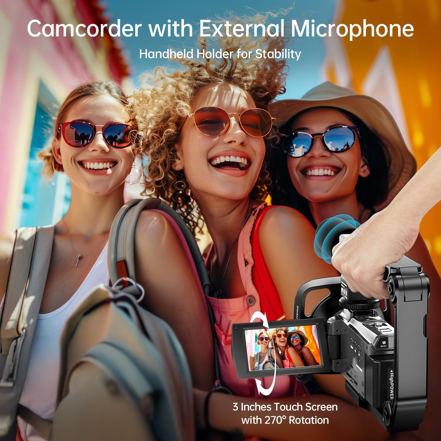 8K UHD WiFi Vlogging Camera