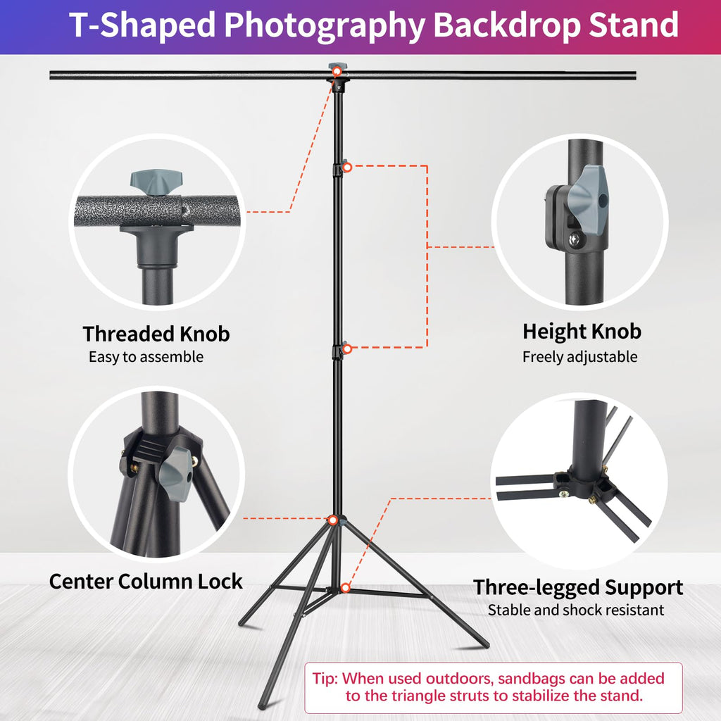 Green Screen Backdrop Kit with Stand