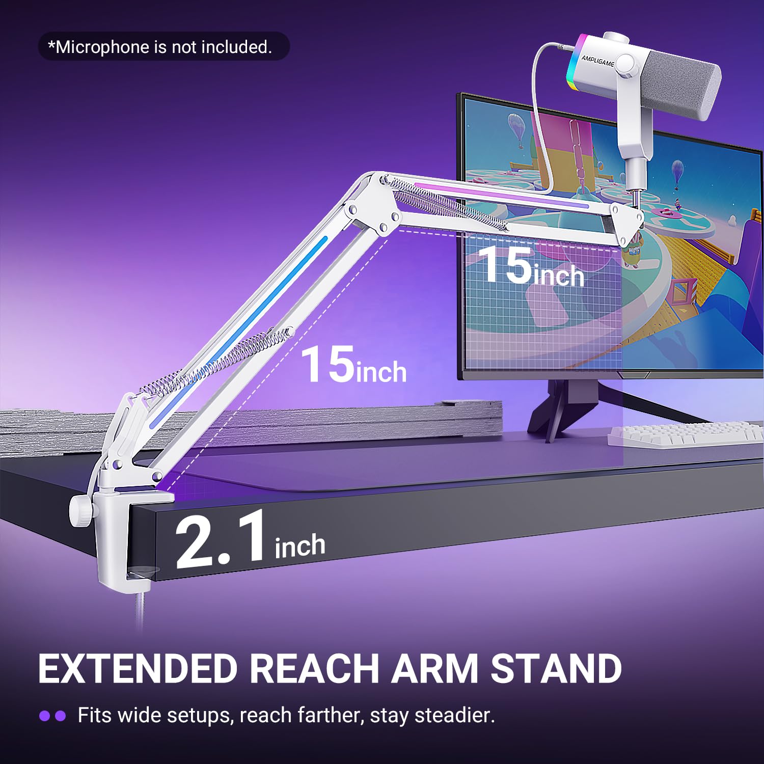 FIFINE Microphone Boom Arm BM38