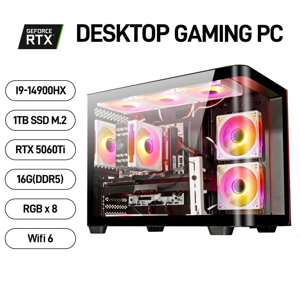 Gaming PC Desktop RTX 5060 Ti