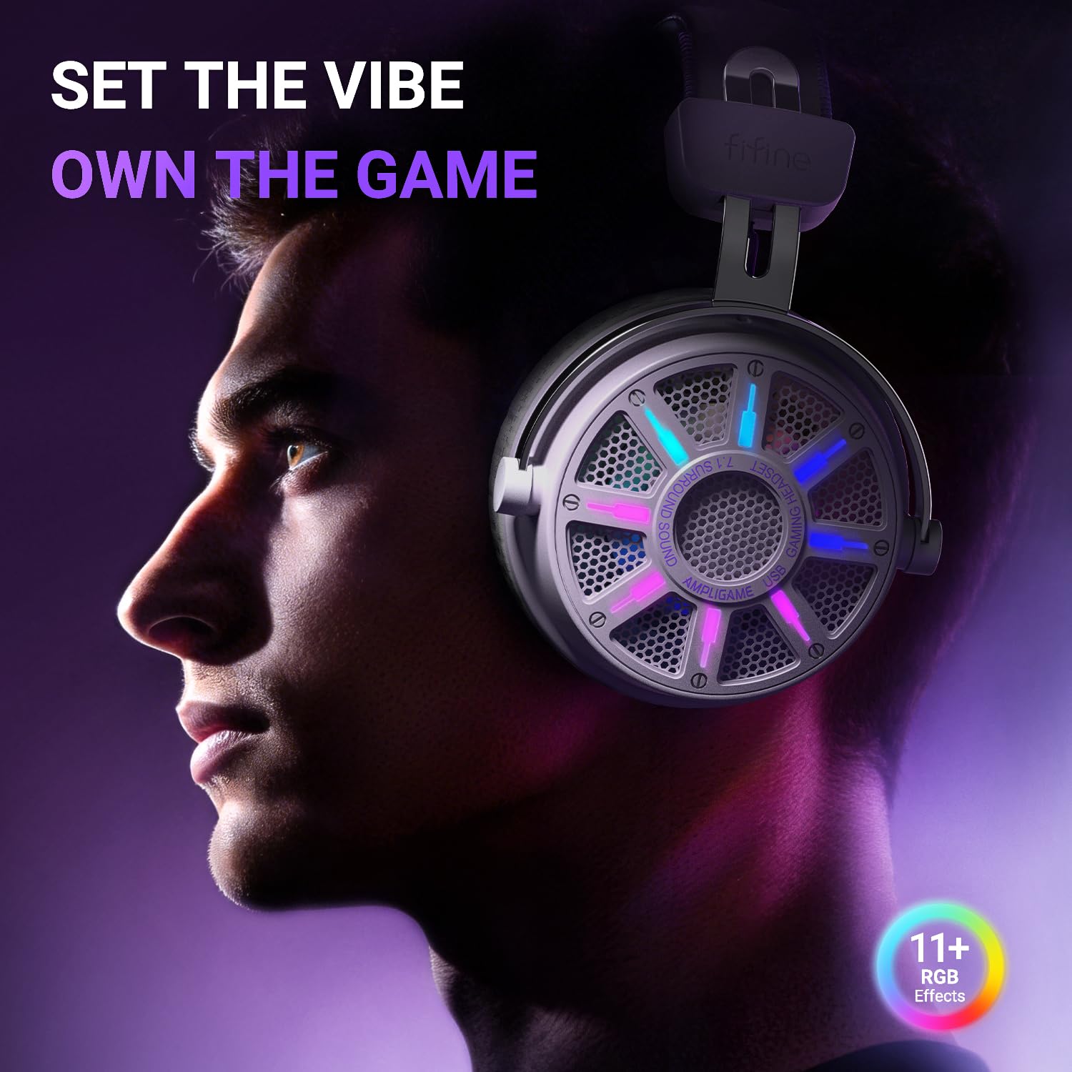 FIFINE Wired Open Back Gaming Headset