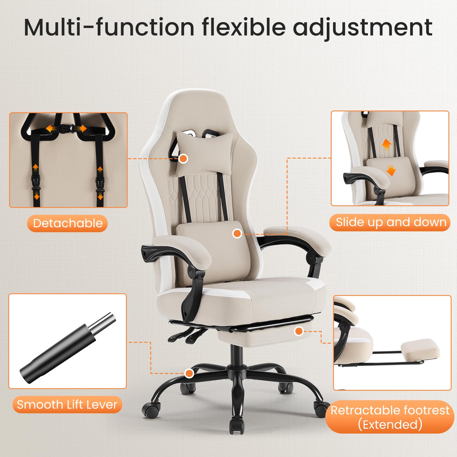 Sweetcrispy Video Game Chair