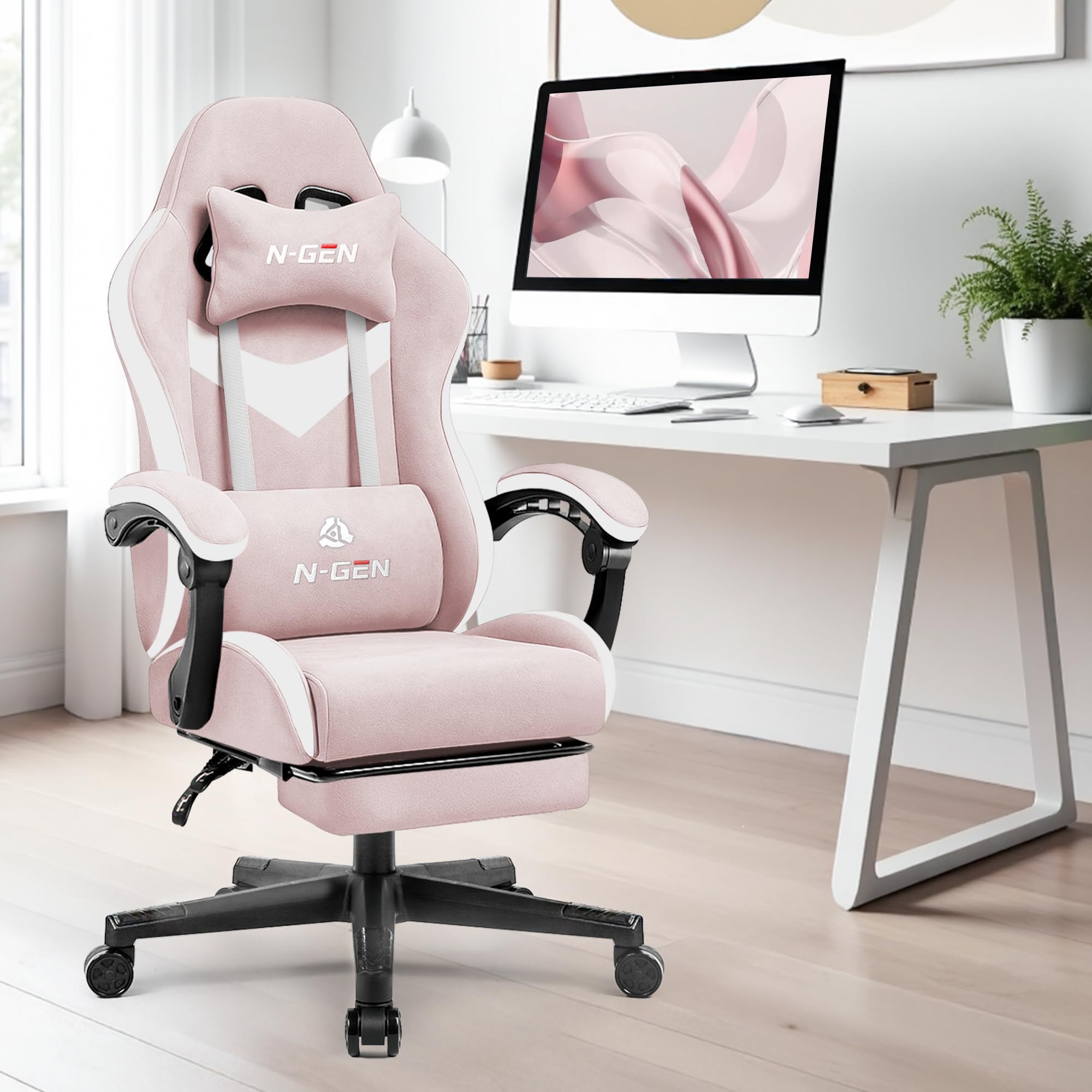 N-GEN Gaming Chair with Footrest
