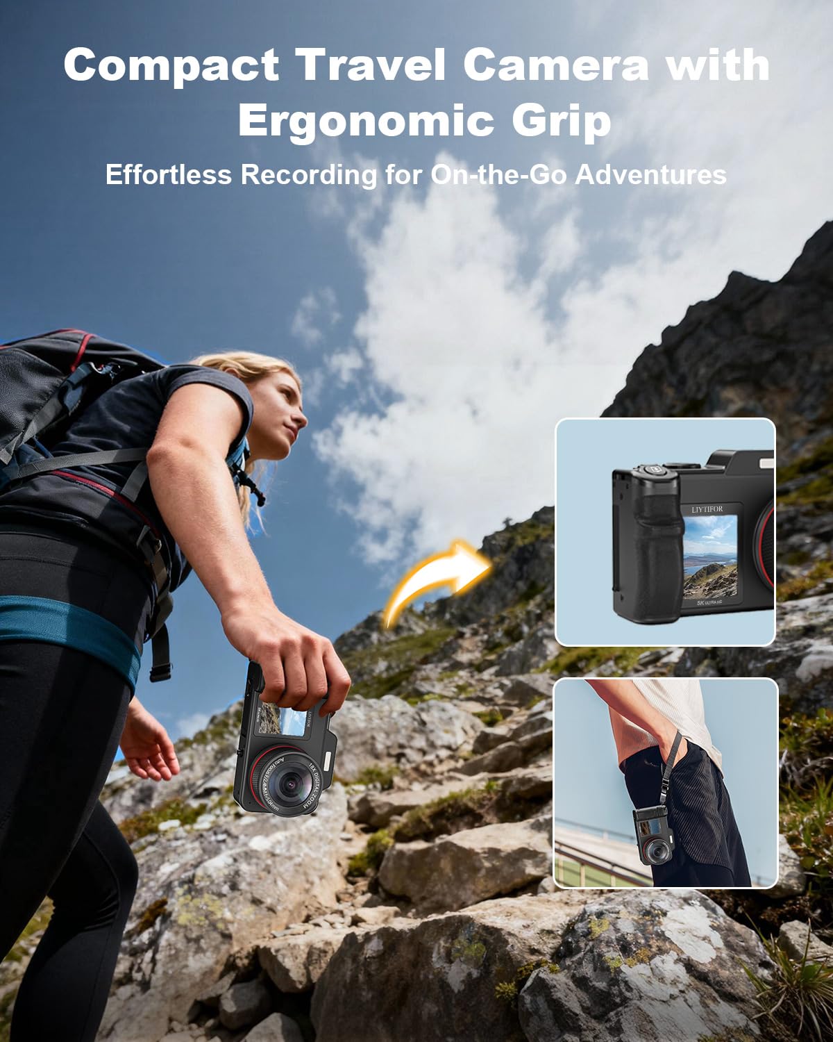 5K Digital Camera for Photography