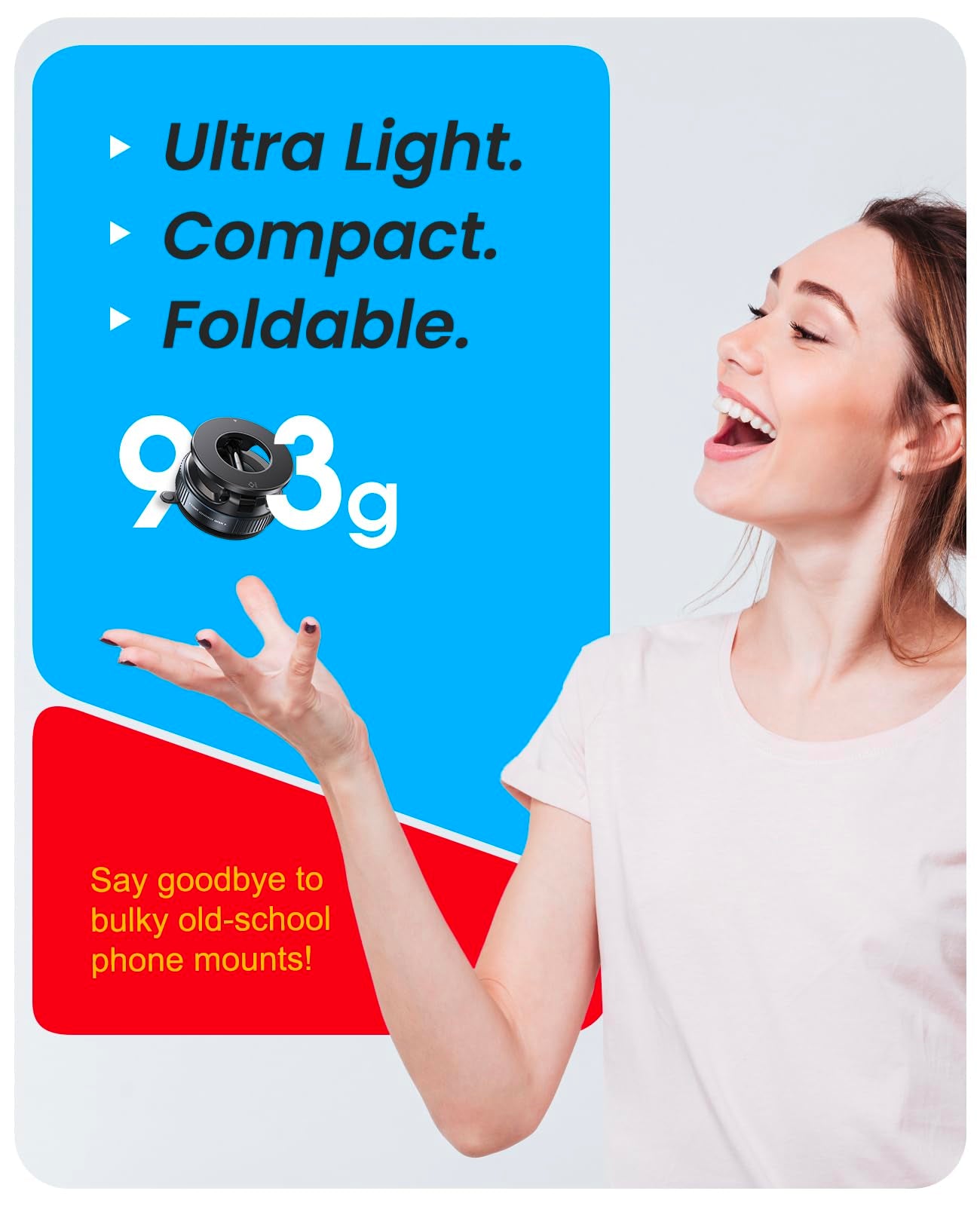 Jononser Magnetic Car Phone Mount